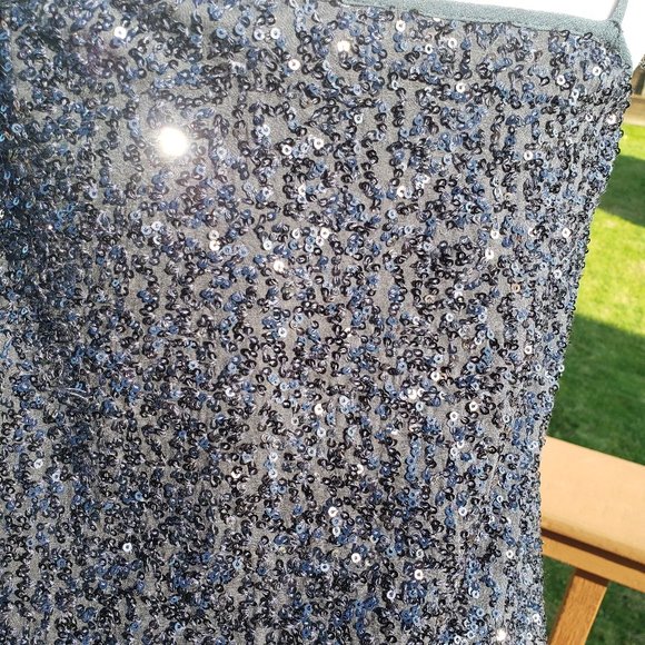xx CALYPSO ST BARTH Sparkle Bling Cami Navy XS - Picture 3 of 10